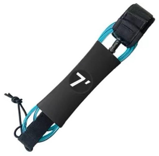 Surfboard Leash - 7' Blue