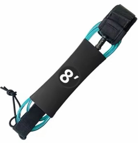Surfboard Leash - 8' Blue