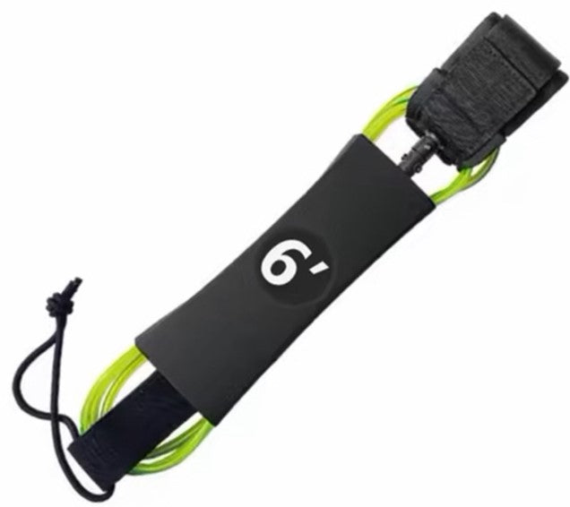 Surfboard Leash - 6' Green