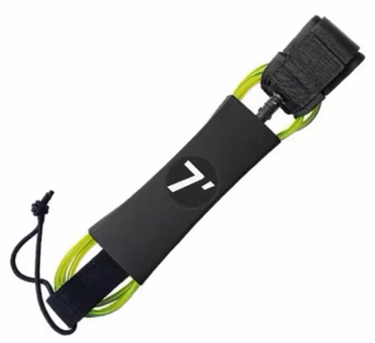 Surfboard Leash - 7' Green